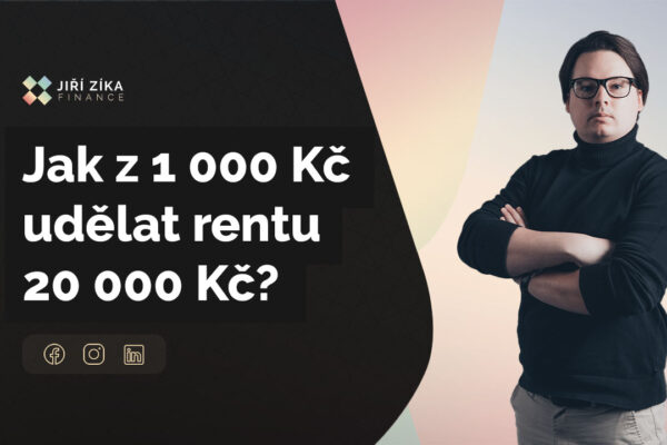 Dnes odložím tisícovku a v důchodu budu brát 20 000 měsíčně. Navždy!
